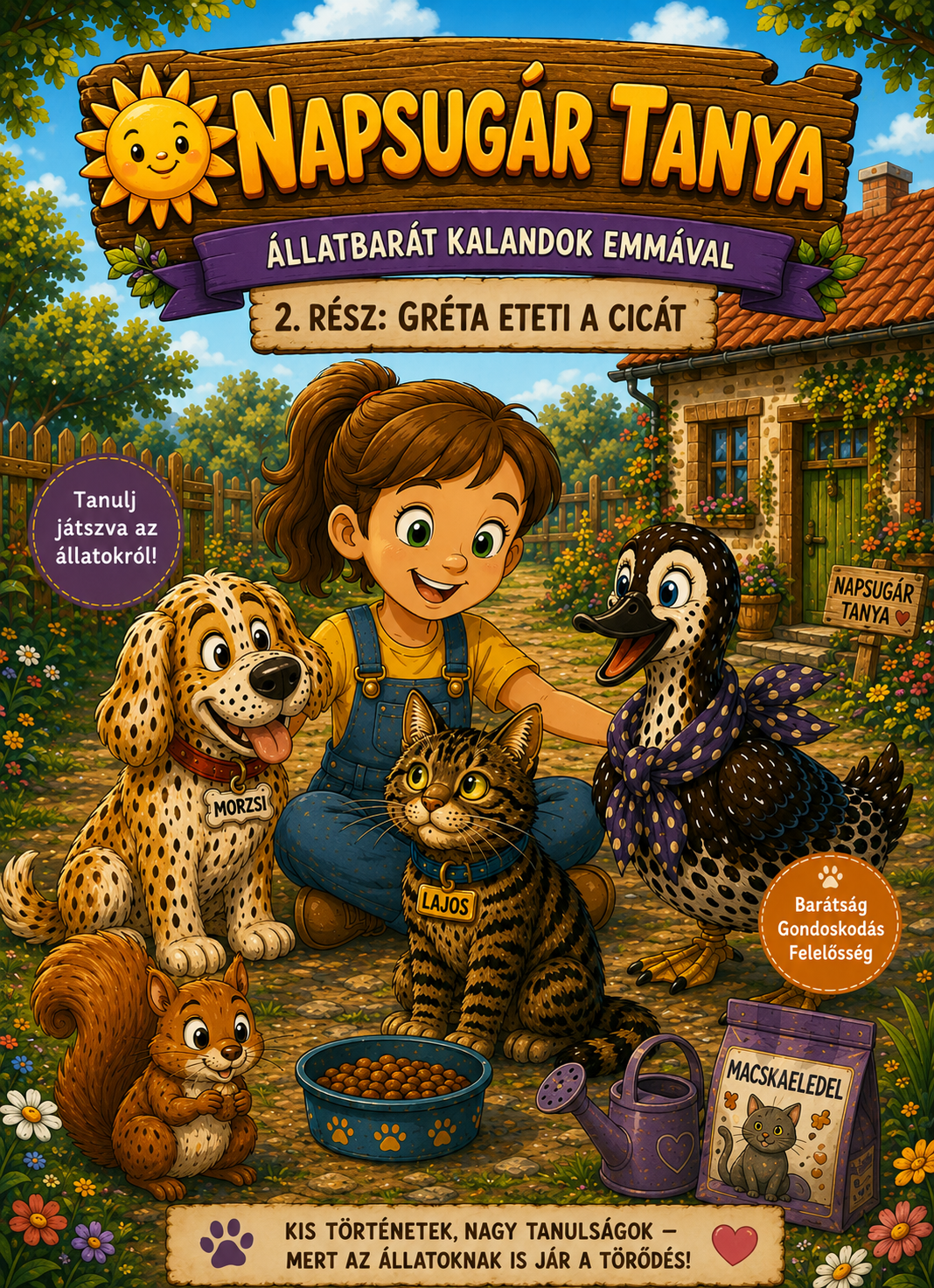 Gréta eteti a cicát